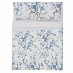 Cheapest ๐งจ Kasumi Floral Quilt Set Blue/White - Cannon ๐