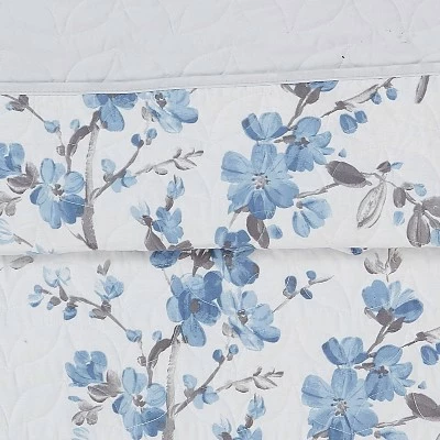 Cheapest 🧨 Kasumi Floral Quilt Set Blue/White - Cannon 👏 5 Cheapest 🧨 Kasumi Floral Quilt Set Blue/White - Cannon 👏 - Image 3