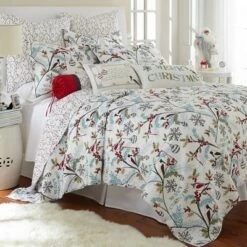 Best reviews of ⭐ Holly Holiday Quilt Set - Levtex Home 🎉