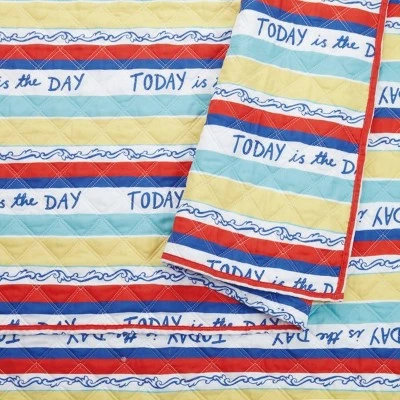 Budget π Today Stripe Quilt Sets - Molly Hatch for Makers Collective Multi π 4 Budget π Today Stripe Quilt Sets - Molly Hatch for Makers Collective Multi π - Image 2