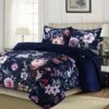 Best Pirce 👍 Zara Digital Printed Oversized Velvet Quilt Set - Tribeca Living Multicolored 😍 -Quilts Online Shop unnamed file 2826