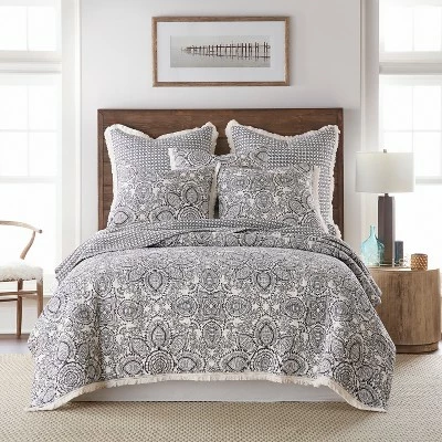 Discount ๐ Coronado Floral Quilt and Pillow Sham Set - Levtex Home โ๏ธ 3 Discount ๐ Coronado Floral Quilt and Pillow Sham Set - Levtex Home โ๏ธ