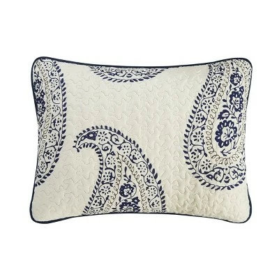 Flash Sale ✔️ Shriya Bed in a Bag Quilt Set - Chic Home Design Navy ✨ 5 Flash Sale ✔️ Shriya Bed in a Bag Quilt Set - Chic Home Design Navy ✨ - Image 3