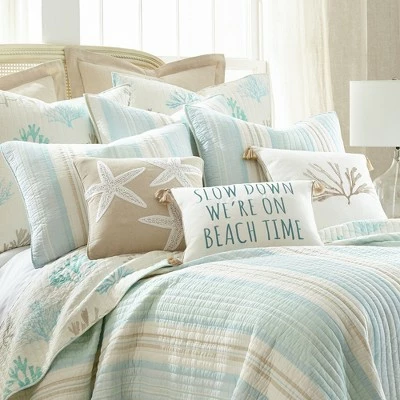 Top 10 🔥 Stone Harbor Quilt Set - One Twin Quilt and One Standard Sham - Levtex Home 🧨 3 Top 10 🔥 Stone Harbor Quilt Set - One Twin Quilt and One Standard Sham - Levtex Home 🧨