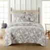 New ✨ Tanzie Grey Quilt Set - Grey & White - Levtex Home ⌛ -Quilts Online Shop unnamed file 3012