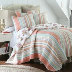 Discount 💯 Brighton Coral Quilt Set - Levtex Home 💯 11 Discount 💯 Brighton Coral Quilt Set - Levtex Home 💯 -Quilts Online Shop unnamed file 3022
