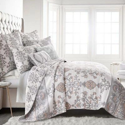 Cheap 👏 Filigree Quilt Set - Levtex Home ❤️ 3 Cheap 👏 Filigree Quilt Set - Levtex Home ❤️
