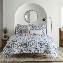 Outlet 🎉 Lorrance Blue Quilt Set - Levtex Home ⌛ -Quilts Online Shop unnamed file 3115