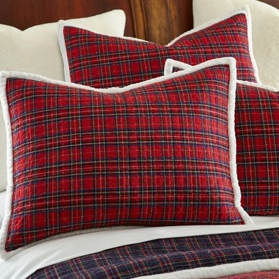 Promo 𧨠Plaid Fur Quilt Set - One Twin Quilt and One Standard Sham - Levtex Home π 3 Promo 𧨠Plaid Fur Quilt Set - One Twin Quilt and One Standard Sham - Levtex Home π