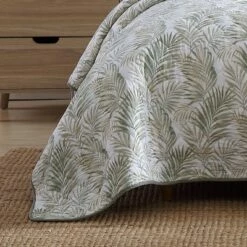 Best Pirce 🎁 Maui Palm Quilt & Sham Set - Tommy Bahama Green ✨ -Quilts Online Shop unnamed file 3166