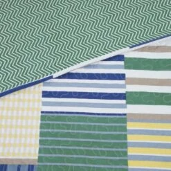 Outlet 👍 Hastings Home Lynsey Twin Quilt Set - 2 Pieces, Blue/Green/Yellow 🔥 -Quilts Online Shop unnamed file 3206