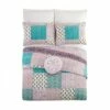 Budget 💯 Numbra Quilt - Jessica Simpson Purple/turquoise/white 🧨 -Quilts Online Shop unnamed file 3207
