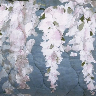 Brand new 💯 Wisteria Quilt - New York Botanical Garden Blue ❤️ 6 Brand new 💯 Wisteria Quilt - New York Botanical Garden Blue ❤️ - Image 4