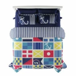 Hot Sale 👍 Hastings Home Mariner/Nautical Coastal Reversible Quilt Set Multicolored 🔥 11 Hot Sale 👍 Hastings Home Mariner/Nautical Coastal Reversible Quilt Set Multicolored 🔥 -Quilts Online Shop unnamed file 3227