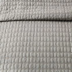 Outlet π€© Hearth & Hand With Magnolia Solid Texture Stripe Quilt - Hearth & Hand with Magnolia Sour Cream βοΈ