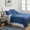 Discount 😀 Embroidered Cotton Quilt - Threshold™ Blue ❤️ -Quilts Online Shop unnamed file 331
