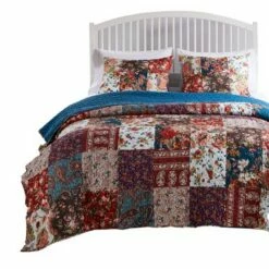 Best deal 🛒 Barefoot Bungalow Poetry Quilt and Pillow Sham Set Classic ⭐ -Quilts Online Shop unnamed file 3343