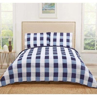 Flash Sale π Truly Soft Everyday Buffalo Plaid Quilt Set Khaki/white π 6 Flash Sale π Truly Soft Everyday Buffalo Plaid Quilt Set Khaki/white π - Image 4