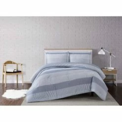 Wholesale 😍 Multi Stripe Quilt Set Gray - Truly Soft ❤️ -Quilts Online Shop unnamed file 3430