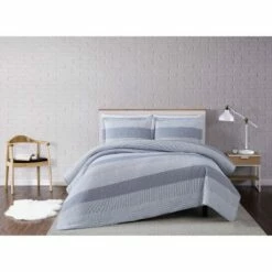 Wholesale 😍 Multi Stripe Quilt Set Gray - Truly Soft ❤️ -Quilts Online Shop unnamed file 3432