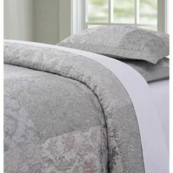 Best Sale 🤩 Cottage Classics Brigette Comforter Sets Quilt Set Gray 😀 -Quilts Online Shop unnamed file 3450