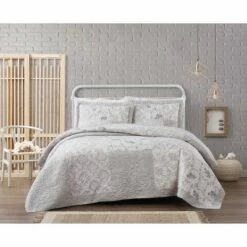 Best Sale 🤩 Cottage Classics Brigette Comforter Sets Quilt Set Gray 😀 -Quilts Online Shop unnamed file 3452
