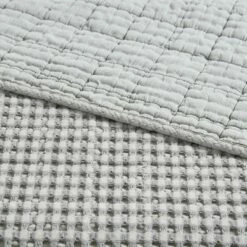 Brand new ✨ Mills Waffle Quilt and Pillow Sham Set - Levtex Home ❤️ -Quilts Online Shop unnamed file 350