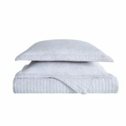 Best Pirce 💯 London Fog Sasha Paisley Quilt Set White/neutral 👏