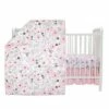 Cheap ✔️ Bedtime Originals Blossom Pink Watercolor Floral 3-Piece Baby Crib Bedding Set 🎁 -Quilts Online Shop unnamed file 36
