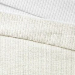 Best reviews of 👏 Threshold Designed W/Studio McGee Decorative Border Cotton Slub Wood Block Print Quilt Neutral Floral - Threshold™ designed with Studio McGee 🔔 -Quilts Online Shop unnamed file 3634