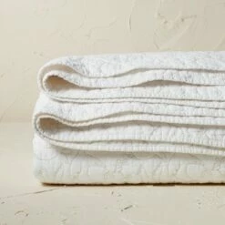 Cheapest 🛒 Opalhouse Designed With Jungalow Dove Stitch Quilt Off-White - Opalhouse™ designed with Jungalow™ 👍