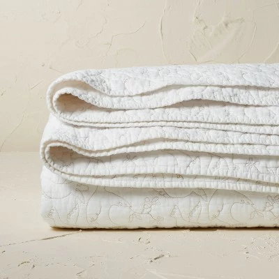 Cheapest 🛒 Opalhouse Designed With Jungalow Dove Stitch Quilt Off-White - Opalhouse™ designed with Jungalow™ 👍 3 Cheapest 🛒 Opalhouse Designed With Jungalow Dove Stitch Quilt Off-White - Opalhouse™ designed with Jungalow™ 👍