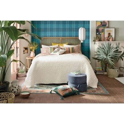 Cheapest 🛒 Opalhouse Designed With Jungalow Dove Stitch Quilt Off-White - Opalhouse™ designed with Jungalow™ 👍 6 Cheapest 🛒 Opalhouse Designed With Jungalow Dove Stitch Quilt Off-White - Opalhouse™ designed with Jungalow™ 👍 - Image 4