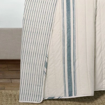 Coupon ❤️ Lush Decor 3pc Farmhouse Stripe Quilt - Lush Décor Navy 😍 5 Coupon ❤️ Lush Decor 3pc Farmhouse Stripe Quilt - Lush Décor Navy 😍 - Image 3