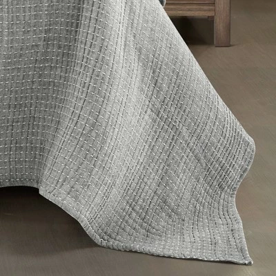 Best Pirce 🤩 Lush Decor 3pc Pickstitch Quilt/Coverlet - Lush Décor Neutral/off White 🤩 5 Best Pirce 🤩 Lush Decor 3pc Pickstitch Quilt/Coverlet - Lush Décor Neutral/off White 🤩 - Image 3