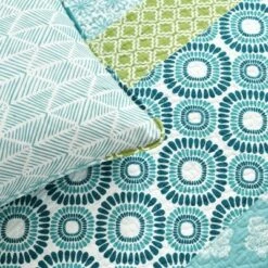 Buy 👏 Lush Decor Bohemian Stripe 3 Piece Quilt Set - Lush Décor Blue/green 👍 8 Buy 👏 Lush Decor Bohemian Stripe 3 Piece Quilt Set - Lush Décor Blue/green 👍 -Quilts Online Shop unnamed file 3791
