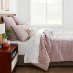 Buy 🧨 Velvet Tufted Stitch Quilt - Opalhouse™ Lilac 🧨