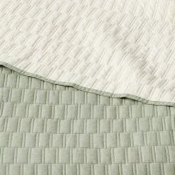Best Sale 😍 Botanical Dye Quilt - Threshold™ Sage Green 🔥 -Quilts Online Shop unnamed file 3866