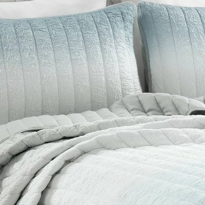 Best reviews of 🔔 Lush Decor 3pc Crinkle Ombre Quilt Set - Lush Décor Blue/gray 🎁 3 Best reviews of 🔔 Lush Decor 3pc Crinkle Ombre Quilt Set - Lush Décor Blue/gray 🎁