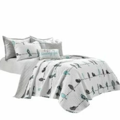 Promo 🌟 Lush Decor 7pc Rowley Birds Quilt Set - Lush Décor White 😍 12 Promo 🌟 Lush Decor 7pc Rowley Birds Quilt Set - Lush Décor White 😍 -Quilts Online Shop unnamed file 3896
