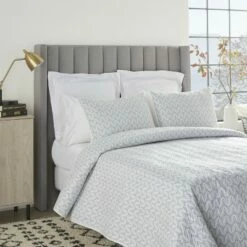 Best reviews of 🎁 Nourison Dreamscape Geo Chevron Quilt 3 Piece Comforter Set ⌛ -Quilts Online Shop unnamed file 3930
