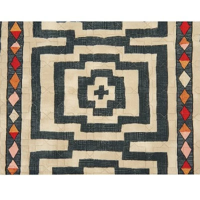 Brand new ✨ Jungalow By Justina Blakeney Hypnotic Global Quilt & Sham Set - Justina Blakeney for Makers Collective Blue ⭐ 4 Brand new ✨ Jungalow By Justina Blakeney Hypnotic Global Quilt & Sham Set - Justina Blakeney for Makers Collective Blue ⭐ - Image 2