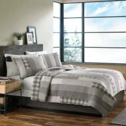 Discount 👏 Eddie Bauer Fairview Quilt Set 🛒 -Quilts Online Shop unnamed file 394