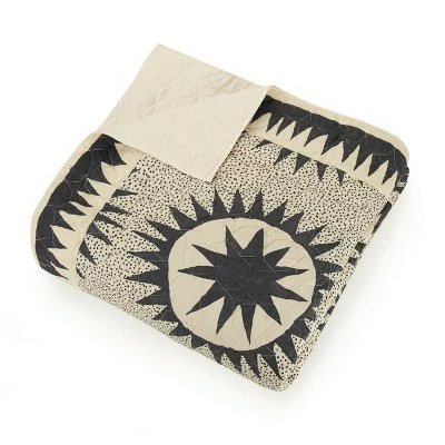 Best Sale π Soleil Burst Quilt Set Gray - Jungalow by Justina Blakeney π 5 Best Sale π Soleil Burst Quilt Set Gray - Jungalow by Justina Blakeney π - Image 3