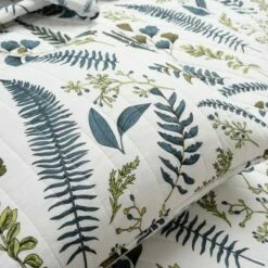 Promo 🔔 Lush Decor Devonia Reversible Oversized Cotton Quilt Set White/Green - Lush Décor ⭐ -Quilts Online Shop unnamed file 4072