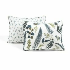 Promo 🔔 Lush Decor Devonia Reversible Oversized Cotton Quilt Set White/Green - Lush Décor ⭐ -Quilts Online Shop unnamed file 4074