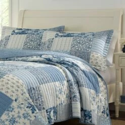 Coupon 💯 Laura Ashley Paisley Patchwork Quilt Set 🛒 -Quilts Online Shop unnamed file 4085