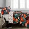 Promo 🔔 Lush Decor Poppy Garden Quilt Set - Lush Décor Navy ⌛ -Quilts Online Shop unnamed file 4103