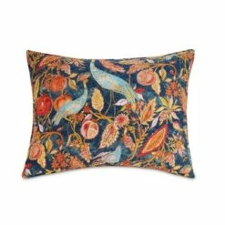Brand new 👍 Peacock Garden Quilt & Sham Set Blue/Orange - Dena Home ✔️ -Quilts Online Shop unnamed file 4120