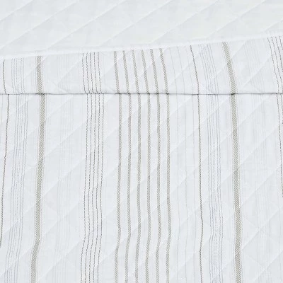 Deals ⭐ Cottage Classics Warm Hearth Stripe Quilt Set Tan ✔️ 6 Deals ⭐ Cottage Classics Warm Hearth Stripe Quilt Set Tan ✔️ - Image 4